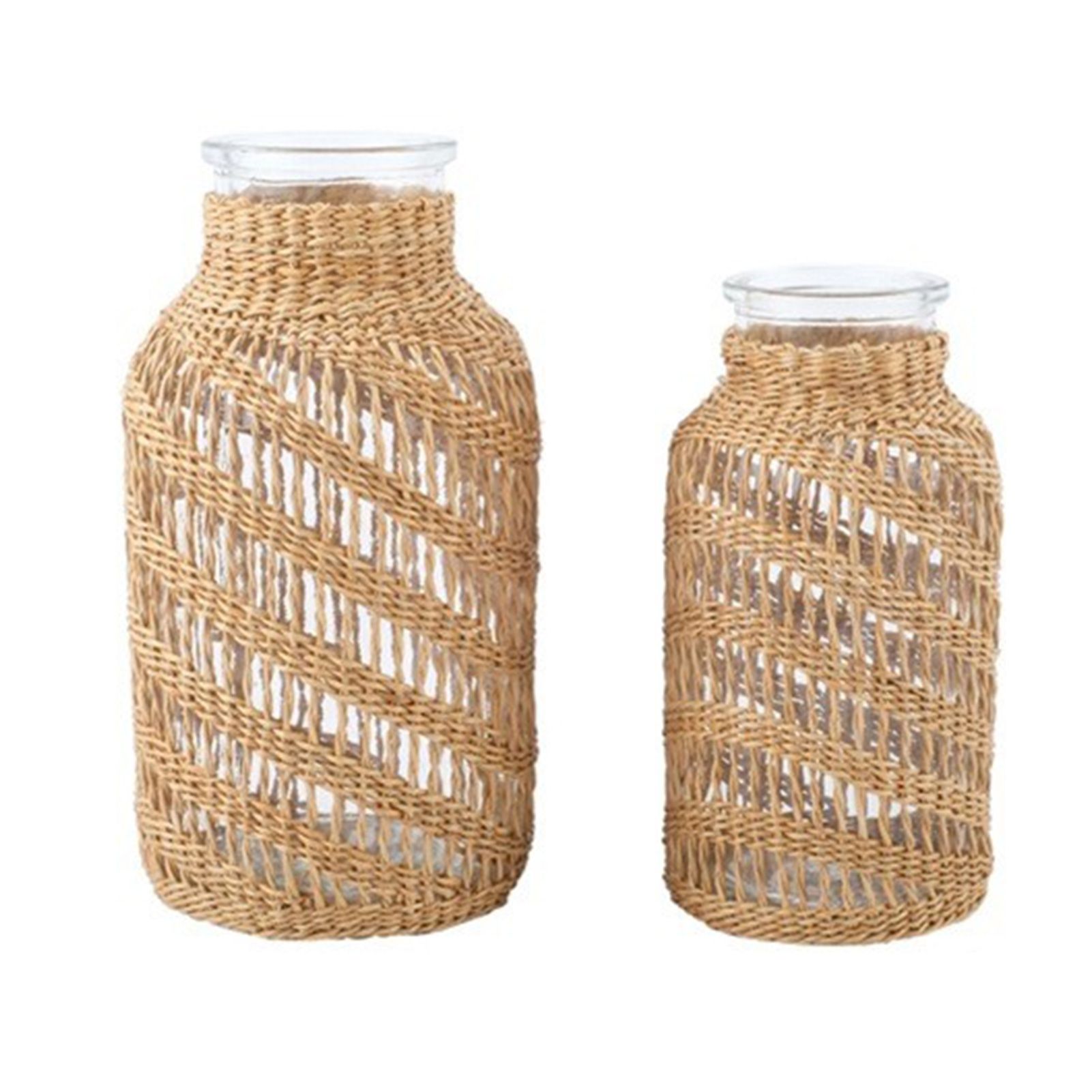 Weaving Vases Rattan Weaving Vases Living Room Home Decoration — image 4