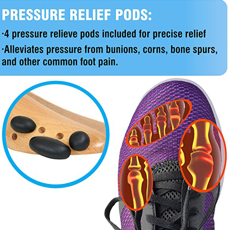 Wooden Shoe Stretcher 2 Pack for Yux 39-41 Compatible with Braun — image 2