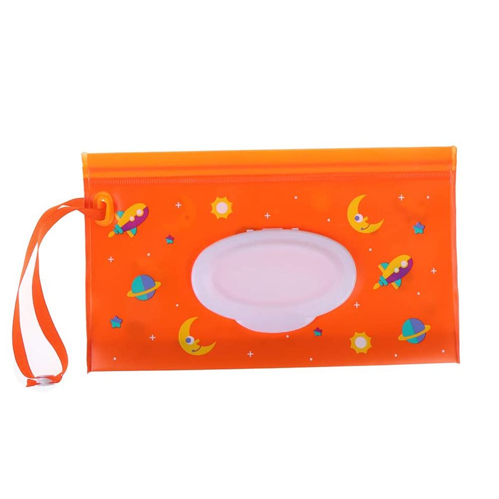 2Pcs Portable Wet Wipes Dispenser Holder Wipes Bags Case Pouch Reusable Refillable Travel Wipes Pouches Storage Container Bag โ image 3
