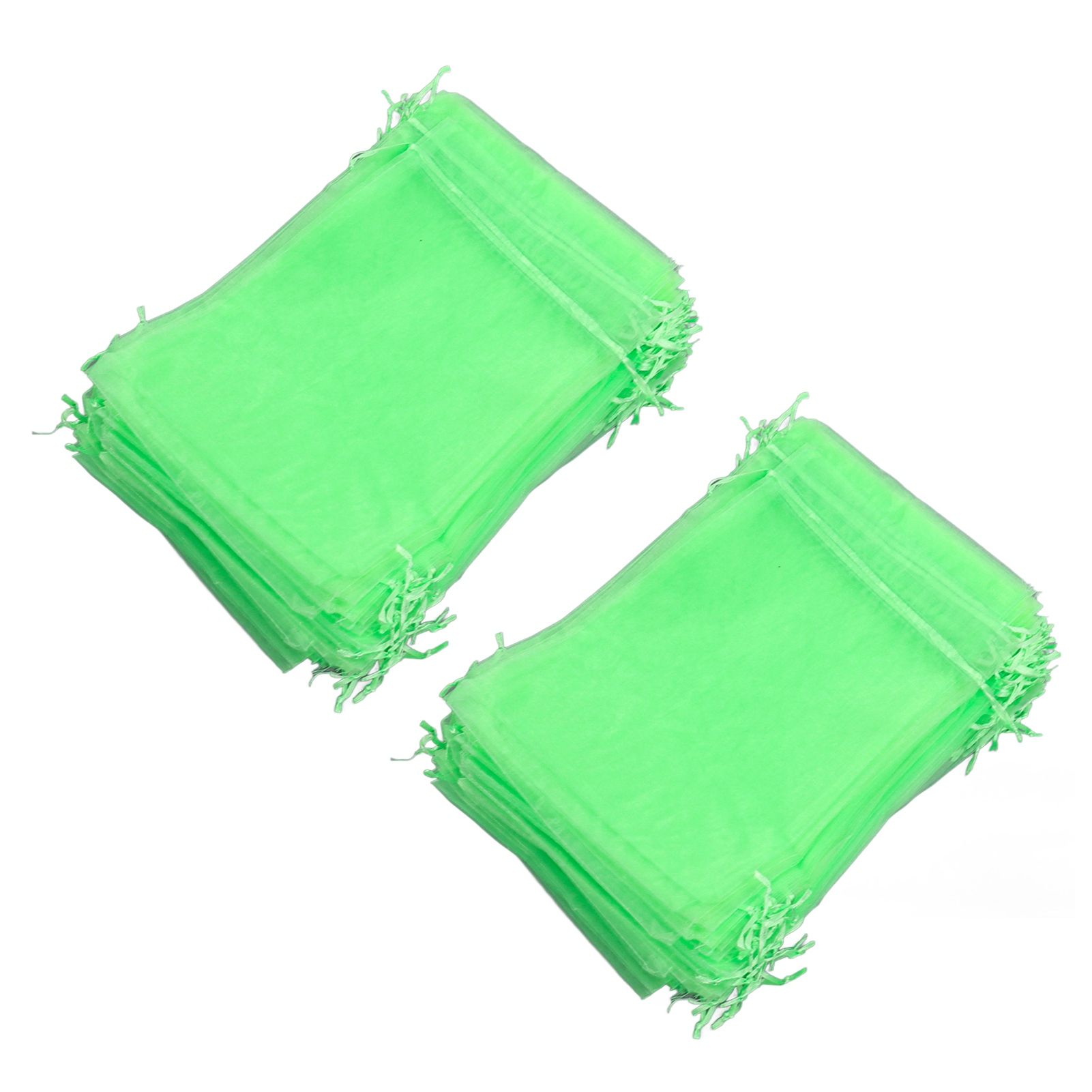 100PCS Fruit Protection Netting Bag Reusable Garden Mesh Barrier Bag for Plant Flower Fruit Trees Green 7x9cm/2.8x3.5in โ image 2