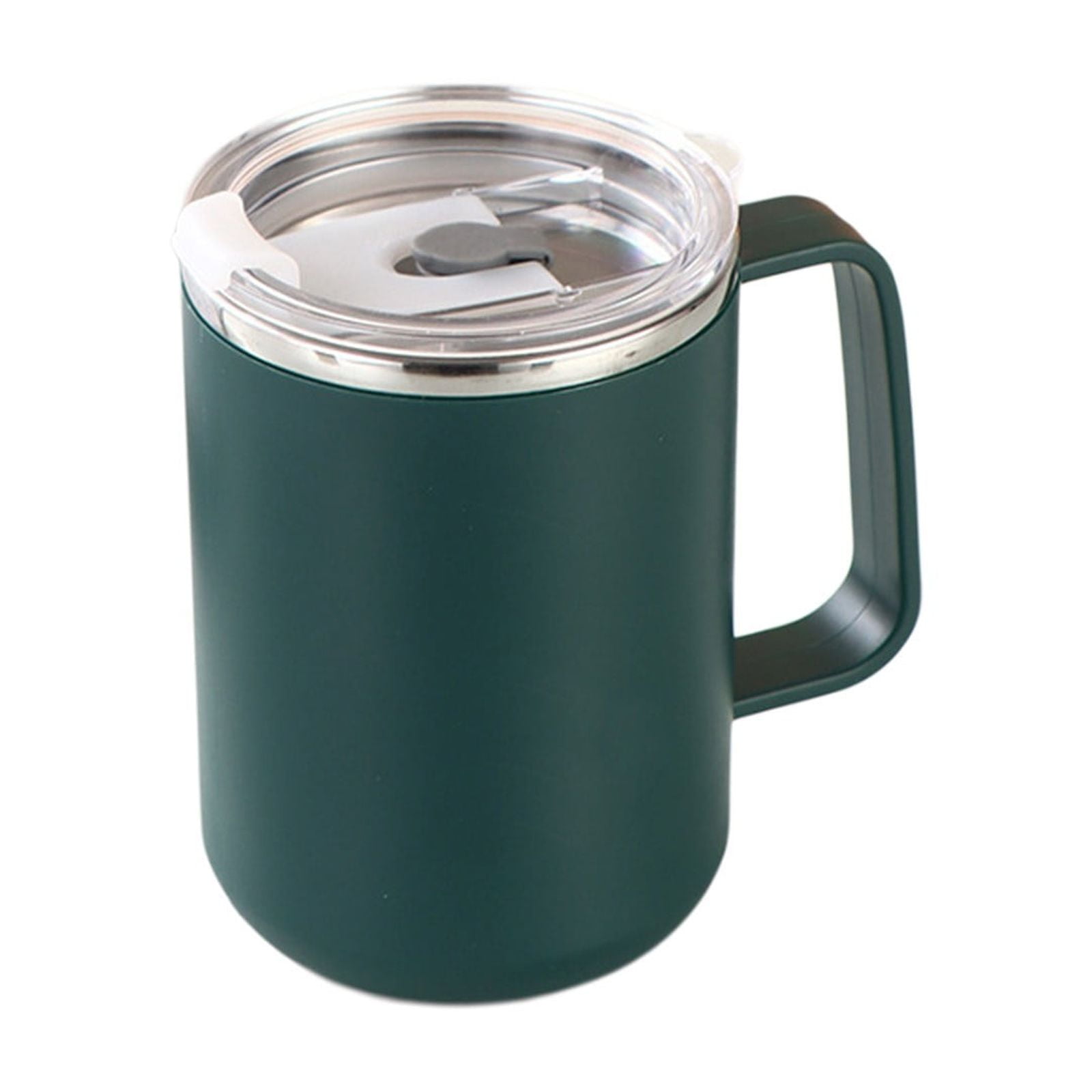 Insulated Coffee Mug with Handle & Lid - 17oz Stainless Steel Travel Tumbler, Double Wall Vacuum (Black) by 23_【Discounted】 Now at a Lower Price - Limited Time — image 3