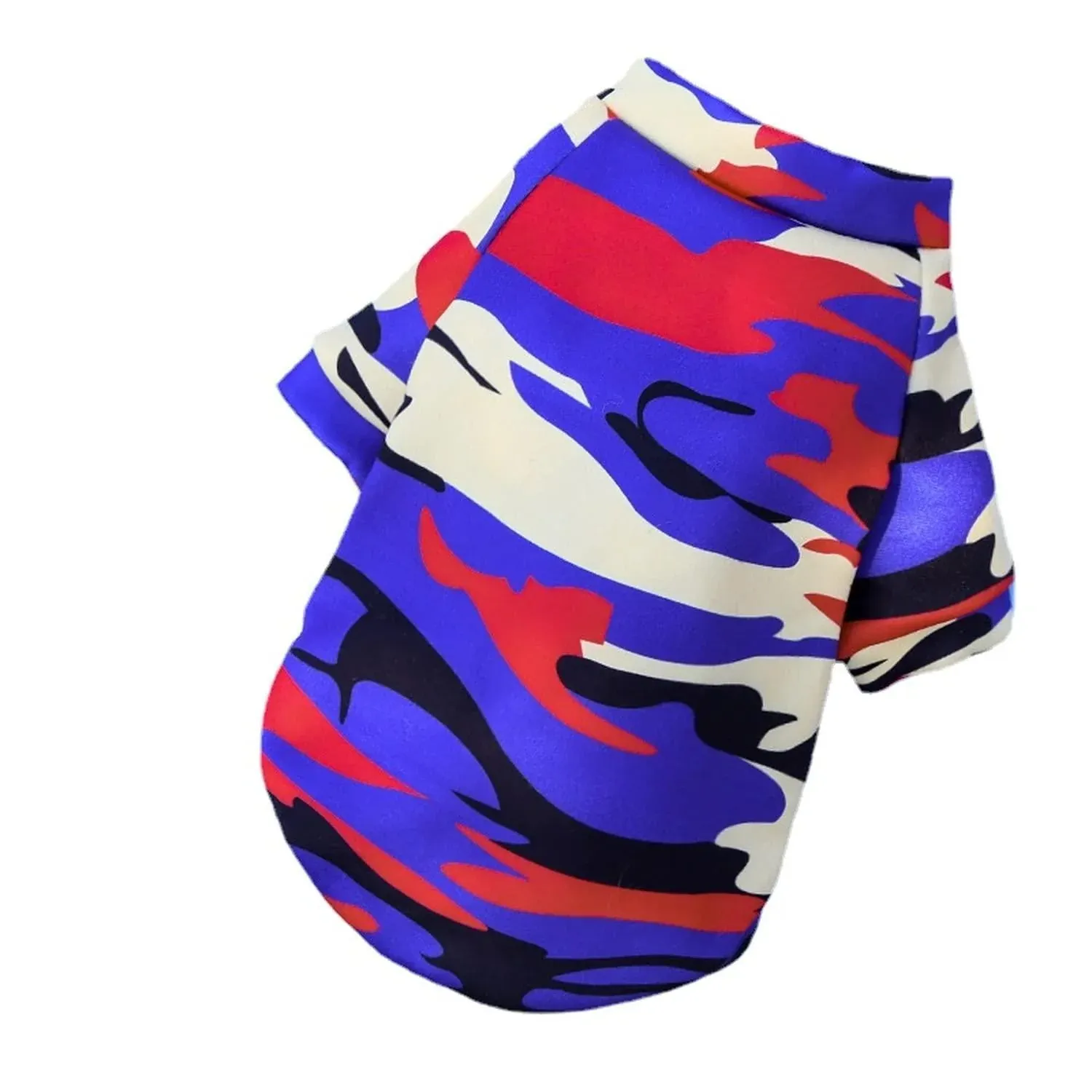 S Size Cute Pet Dog Warm Jumper Sweater Clothes Cat Knitwear Knitted Coats Winter - Purple Camouflage