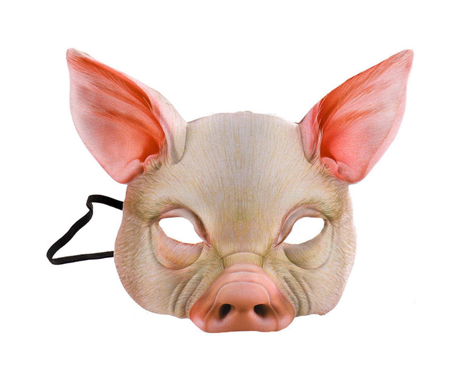 Halloween Pig Mask Animal Mask Realistic Cosplay Costume Mask for Halloween Themed Party Accessory โ image 5