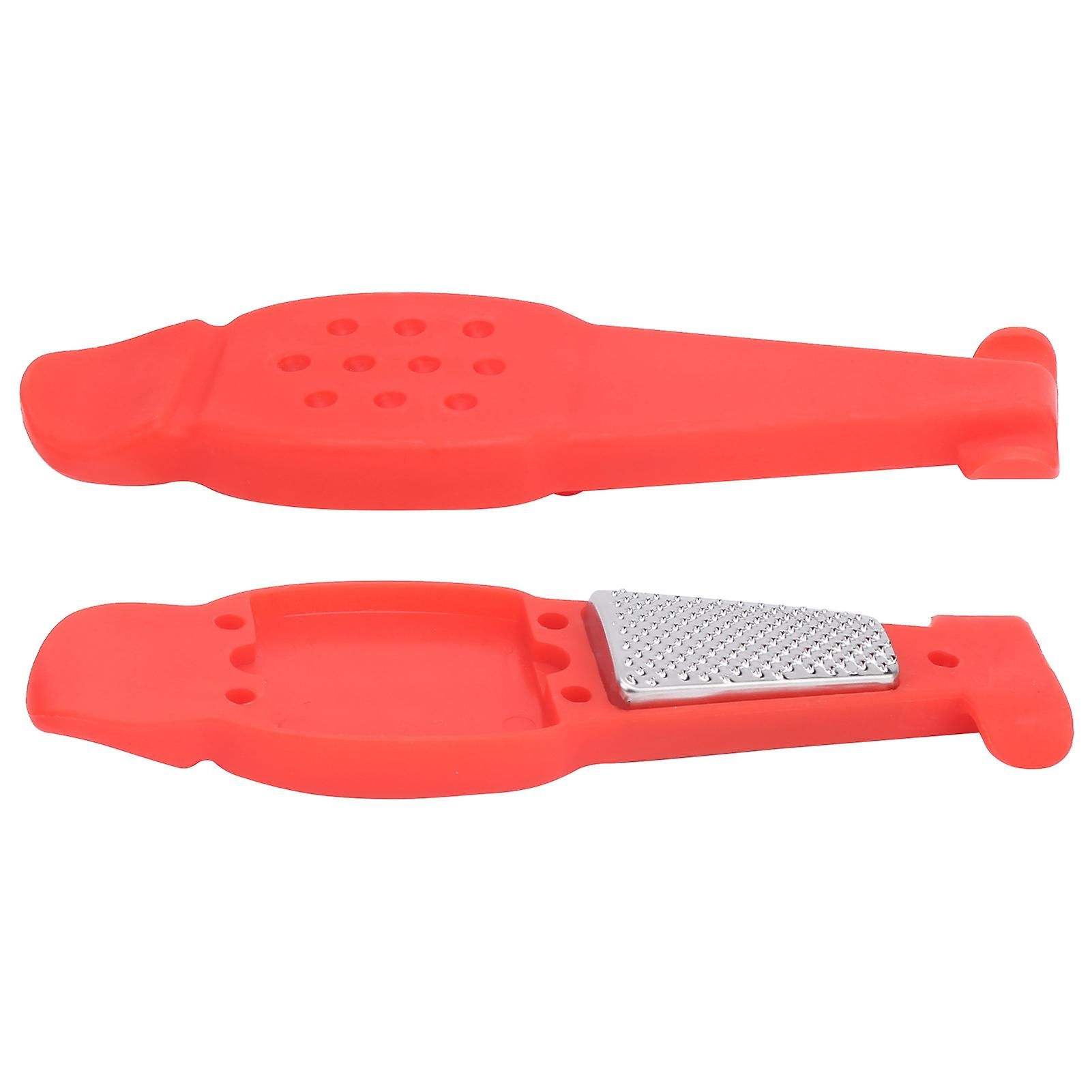 Bicycle Tire Puncture Repair Kit Bicycle Tire Repair Kit Tyre PatchesLevers Rasp Tool - Orange — image 5