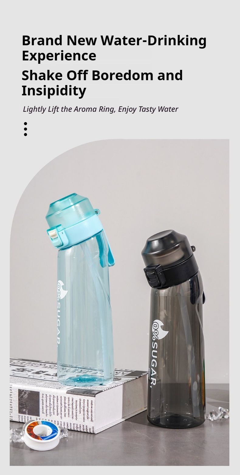 0 Sugar 0 Calorie Scented Water Bottle Matte Blue — image 6