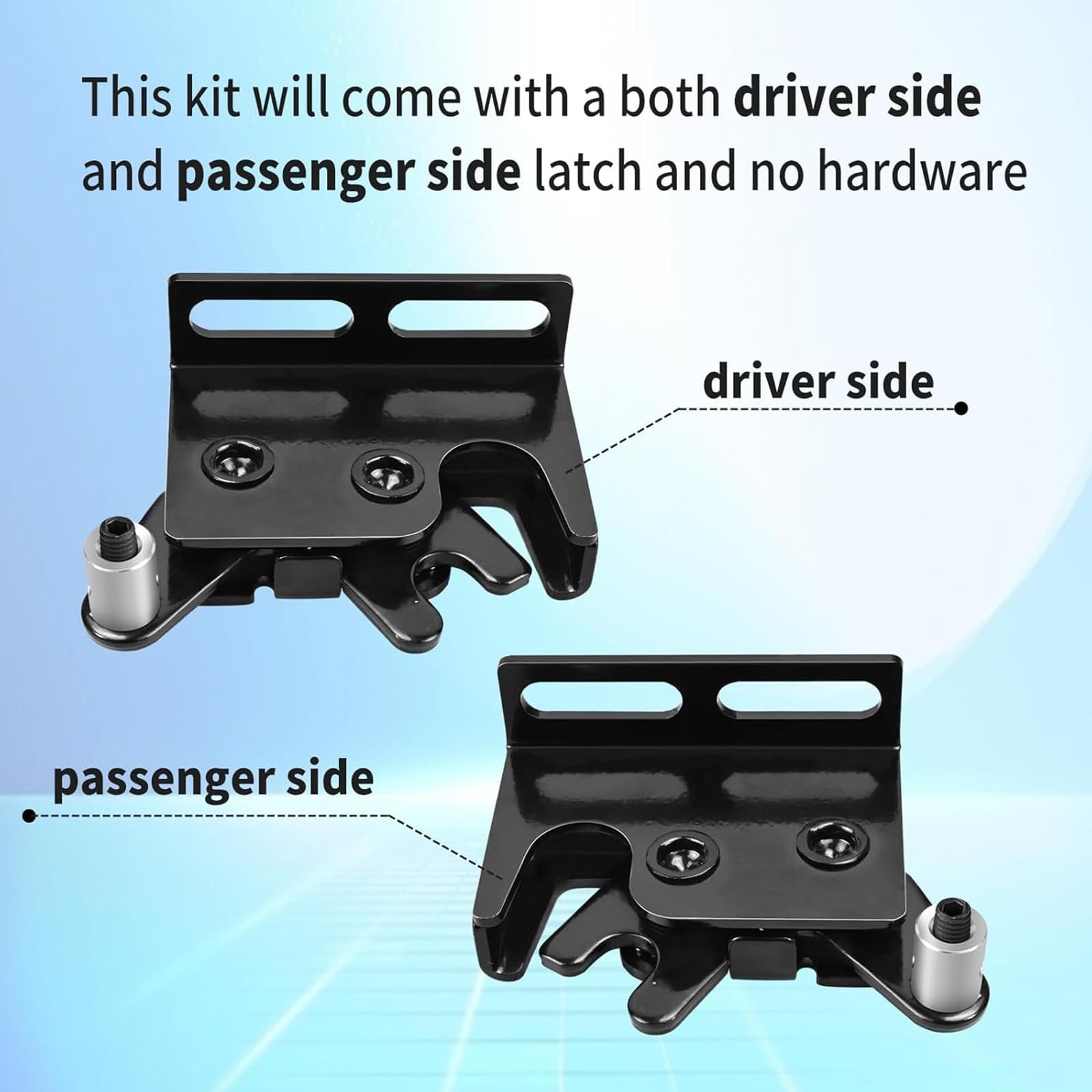 1 Pair 83515 & 83514 Truck Cap Rotary Latch Compatible with 100XL/XR/XQ/180XL 700 tonneau long performances and easy installation — image 3