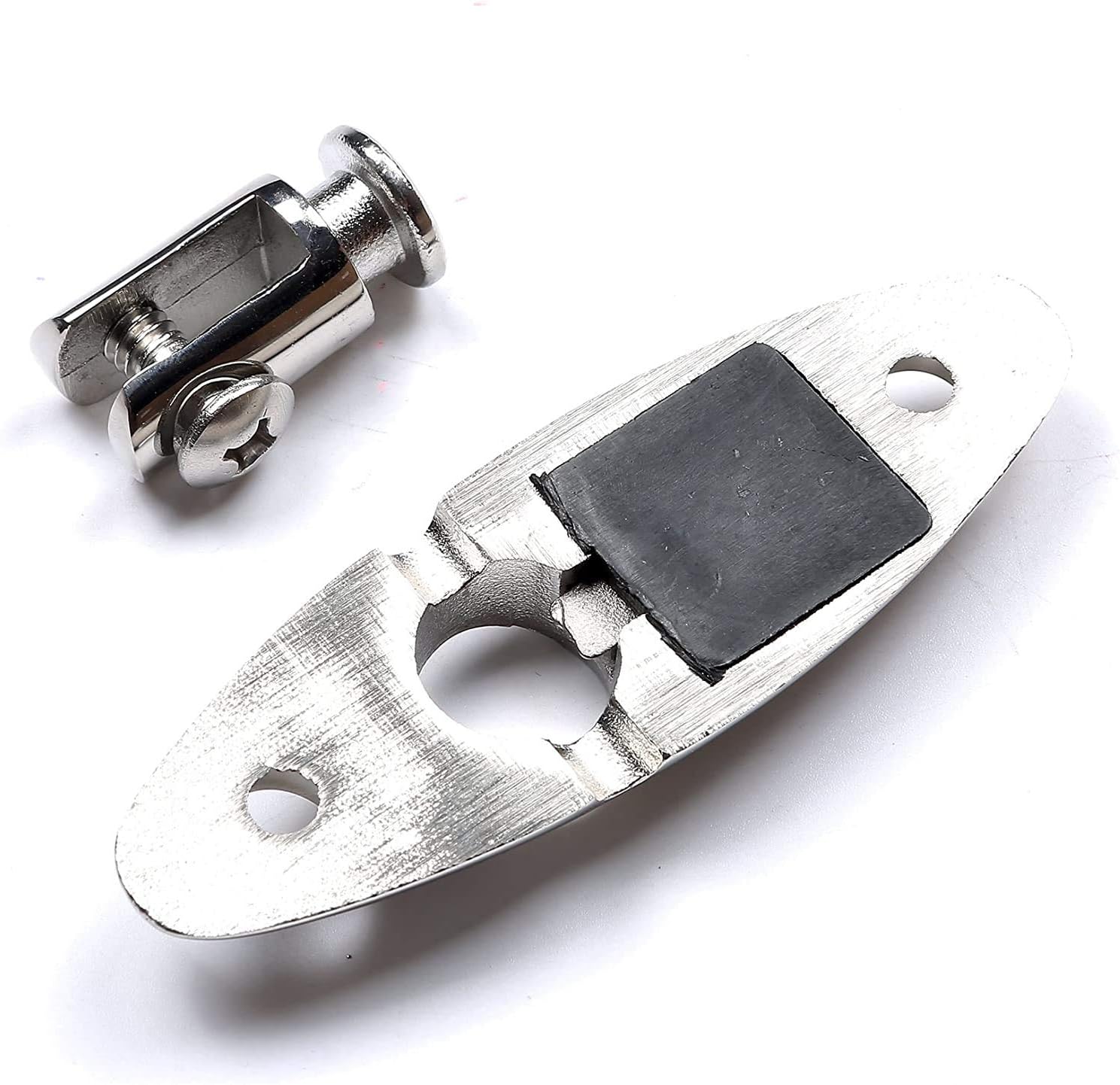 Heavy Duty 360 Degrees Swivel Quick Release Deck Hinge Side Mount 316 Stainless Steel Boat Bimini Top Hardware Without fasterneres — image 5