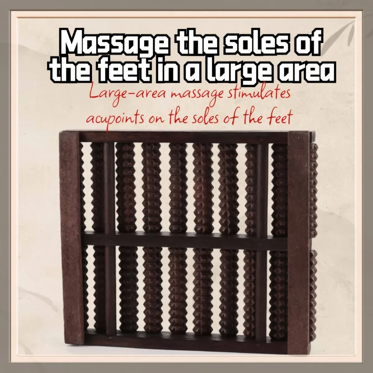 "Better Than Acupressure! The Solid Wood Foot Roller Families Love, Relieves Pain All Day Long" โ image 4