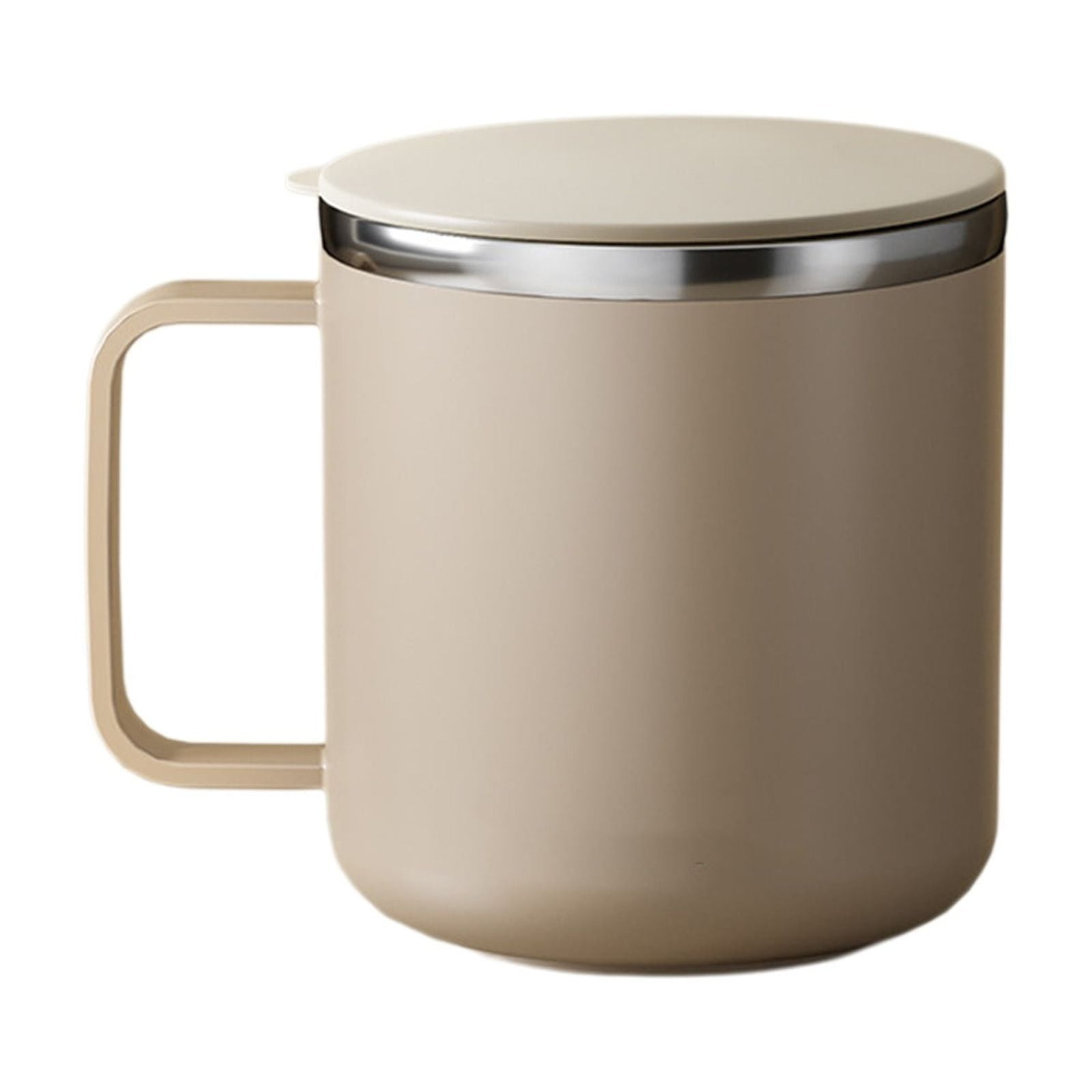 Insulated Coffee Mug with Handle & Lid - 17oz Stainless Steel Travel Tumbler, Double Wall Vacuum (Black) by 29_【Top Seller】 Annual Bestseller Coffee Mug — image 3