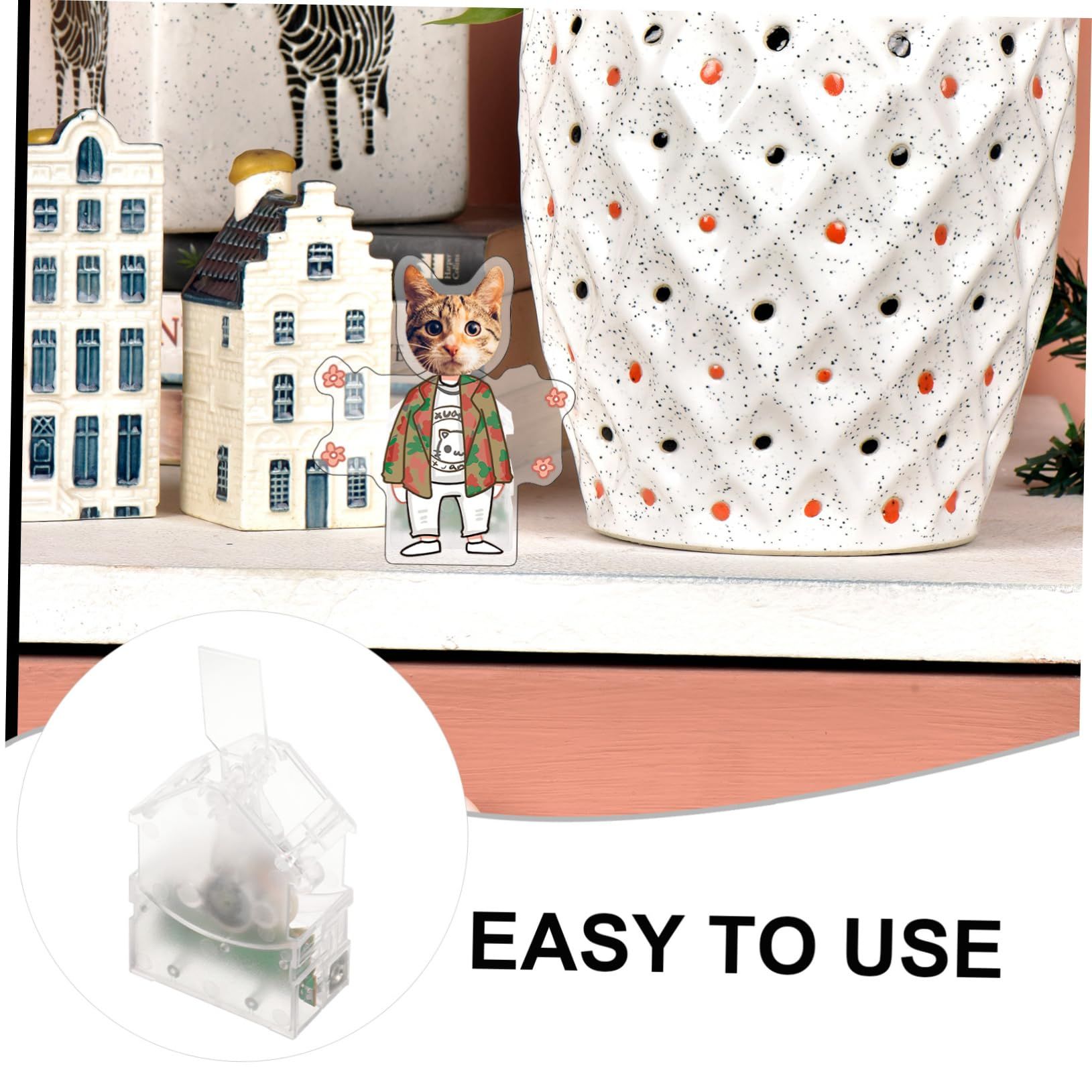 Multipurpose Poster Stand Sign Stand Advertising Stand DIY Ornament Small Poster Stand Ad Picture Holder Desktop Advertising Rack — image 4