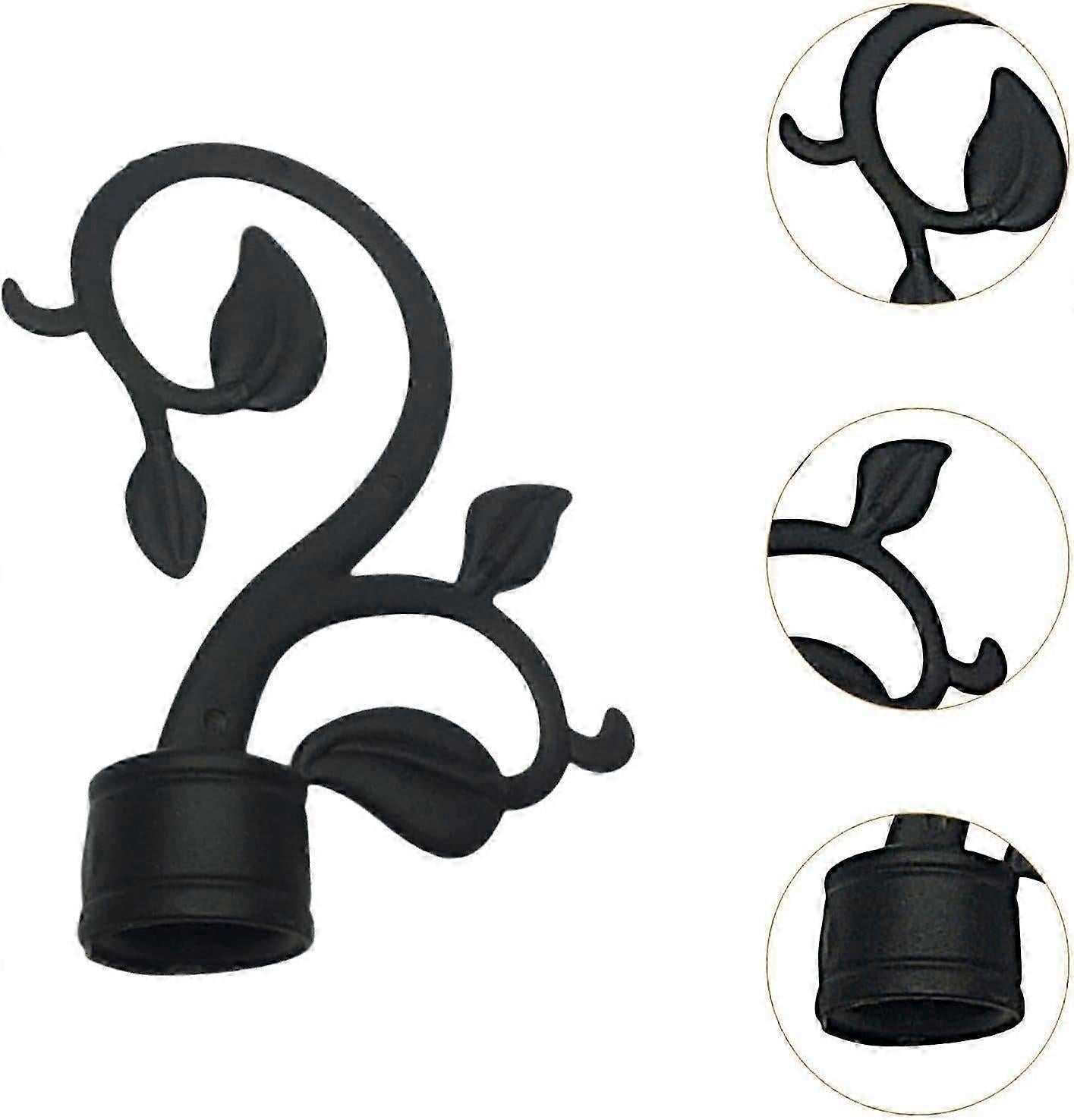 2pcs Curtain Rod Finials for 28mm Rods, Decorative Ends โ image 4