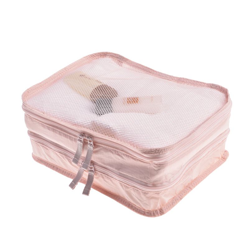 Travel Storage Hanging Bag Polyester Home BS8004 navy blue Single layer L (about 40 x53x10cm) โ image 4