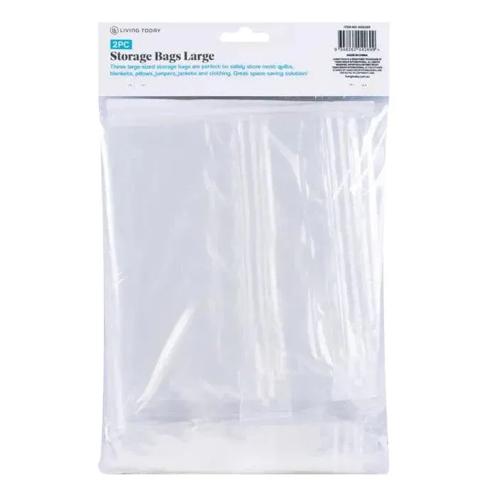 2 Pcs Livingtoday Vacuum Compression Storage Bags Large โ image 2