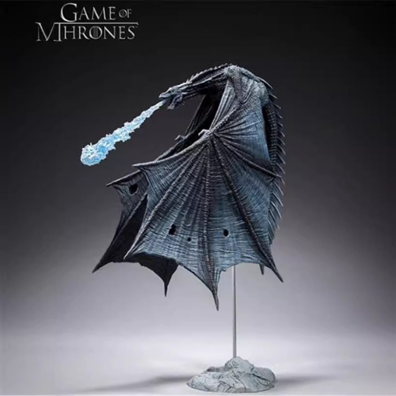 GAME OF THRONES Viserion Ice Dragon Action Figure Statue PVC Toys Boxed Gift โ image 2