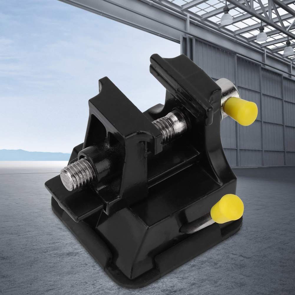 Mini Bench Vice, Small Flat Table Jaw Bench, Aluminum Alloy Opening Parallel Table Vise, Suction Cup Bottom Drill Press Vice — image 2