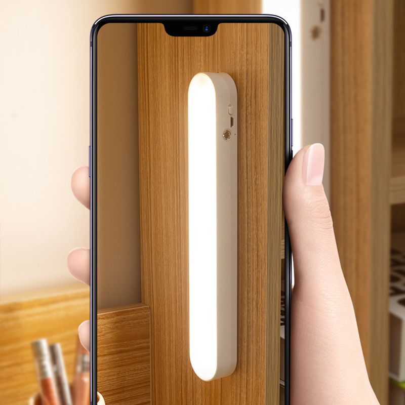 Dorm Reading Light USB LED Eyes Protection Touch Switch Cabinet Closet Rechargeable Night Light White 26cm/10.24in — image 5