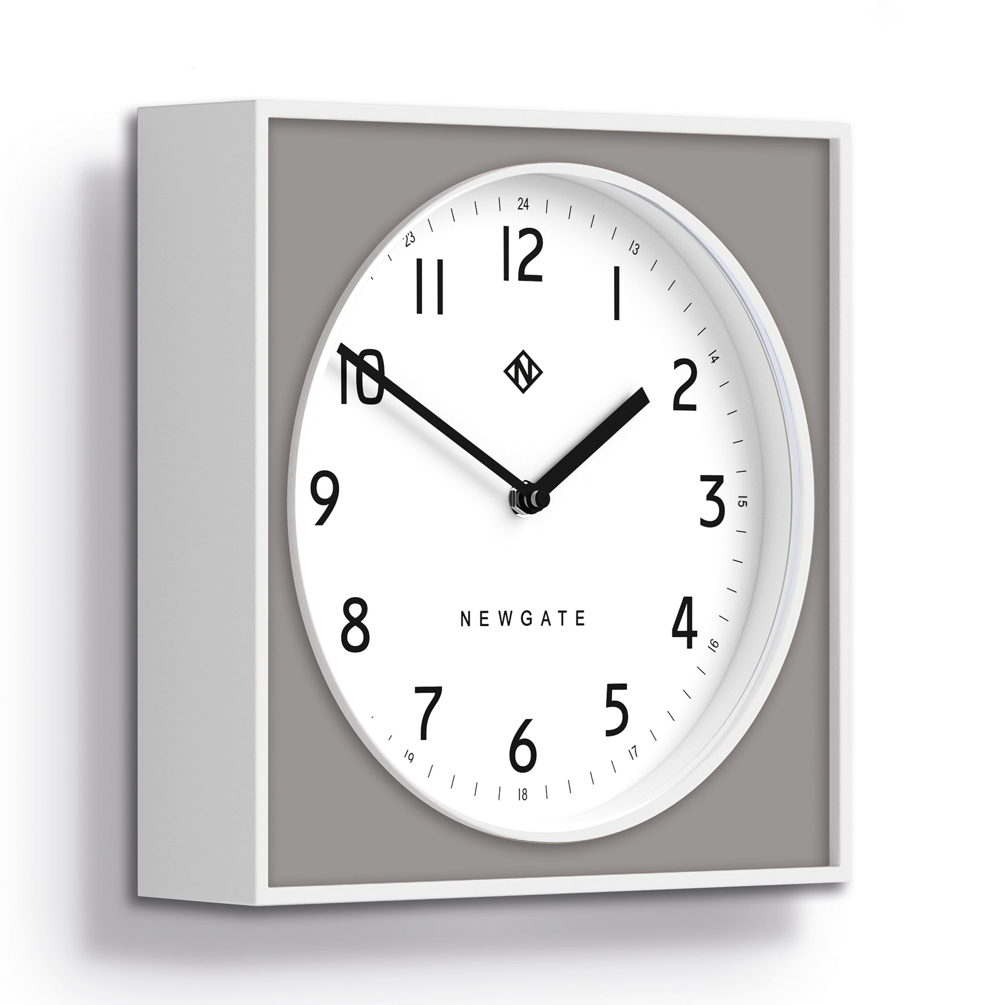 Newgate Burger & Chips Wall Clock Posh Grey — image 2