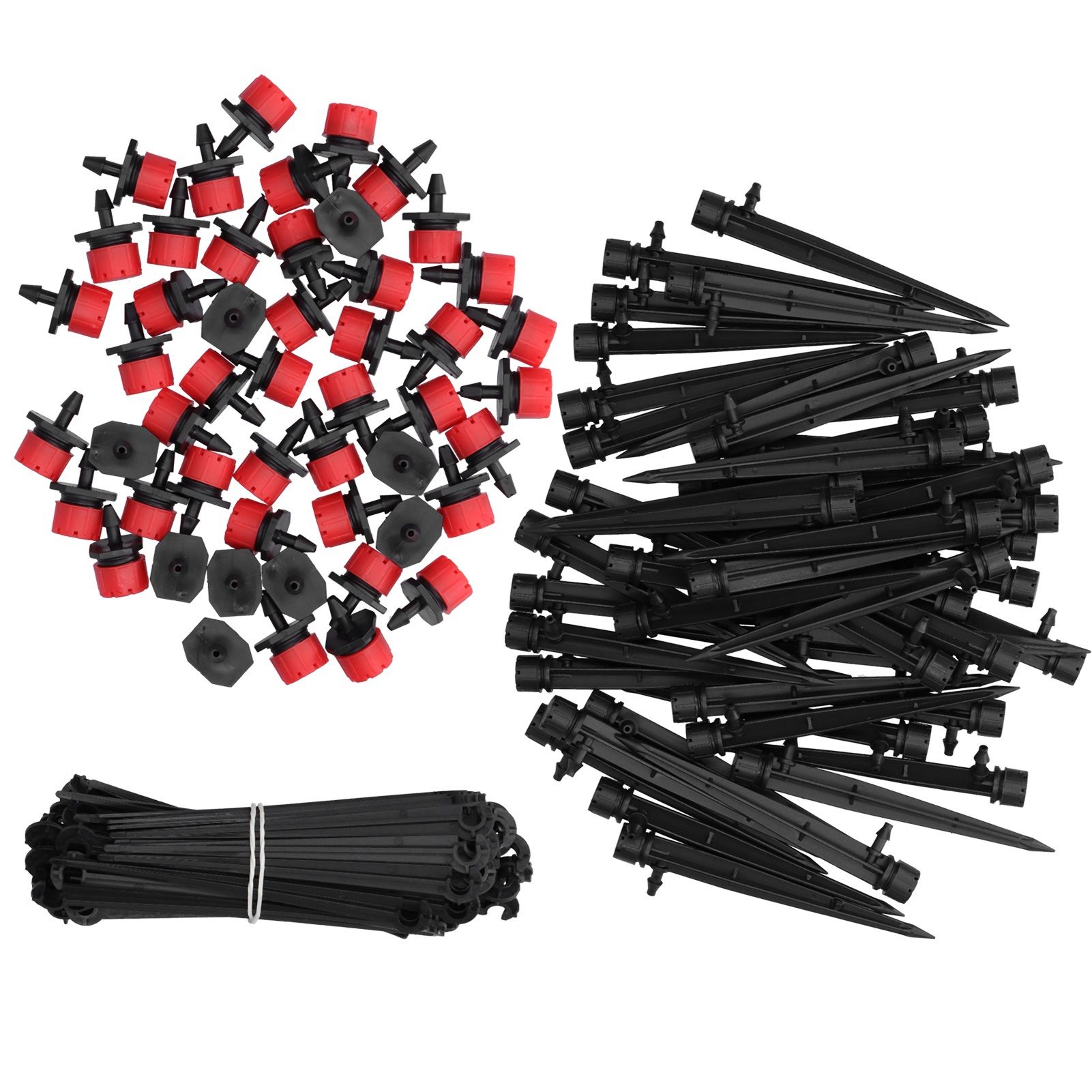 150PCS/Set Drip Irrigation Kit Water Drippers Garden Watering Sprinklers Accessories — image 3