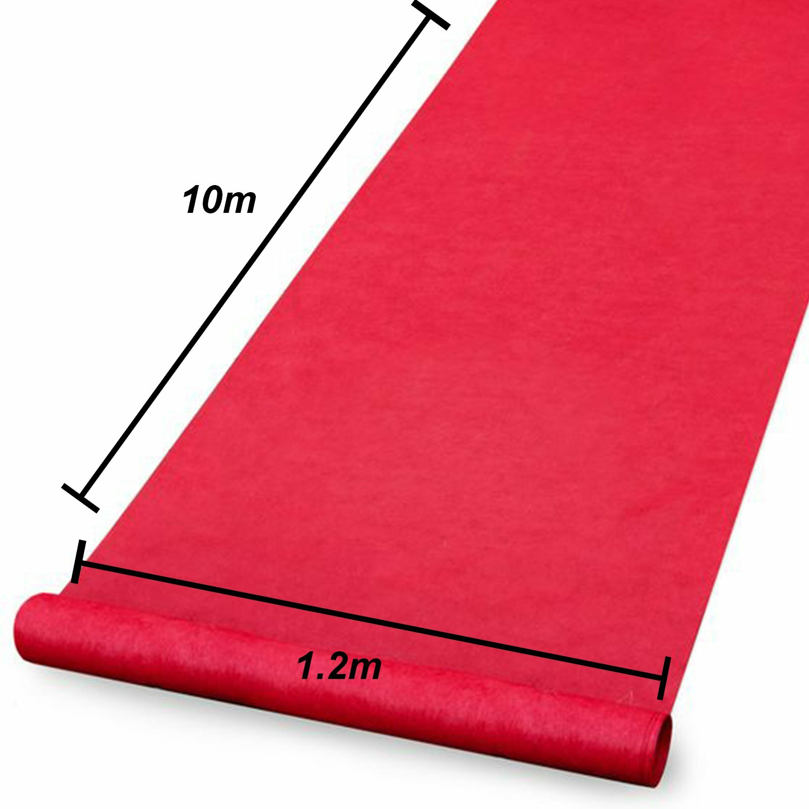 10M Red Carpet Aisle Runner Awards Night Casino Wedding Party Event Mats Decor — image 2