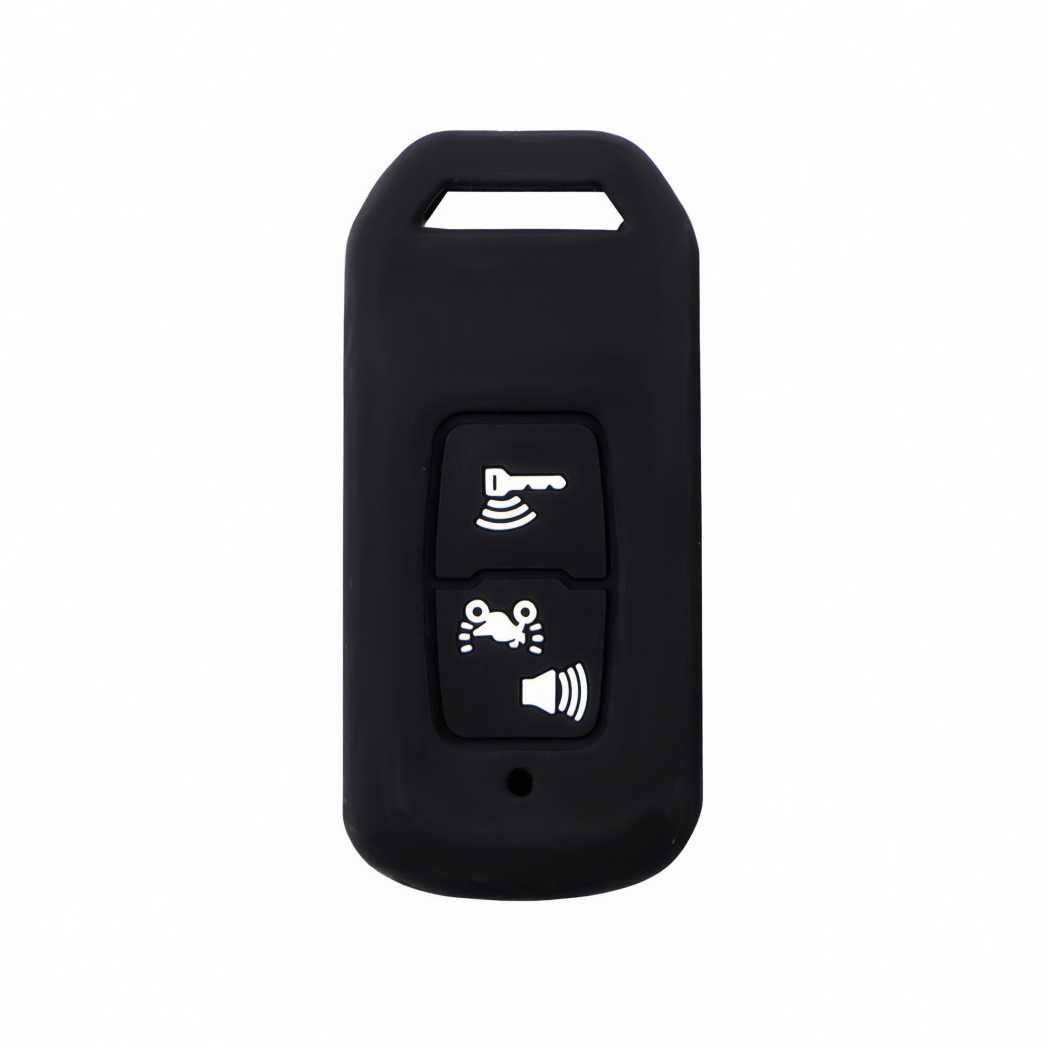 Color My Life Silicone Key Bag for Honda PCX160. Black white label no logo