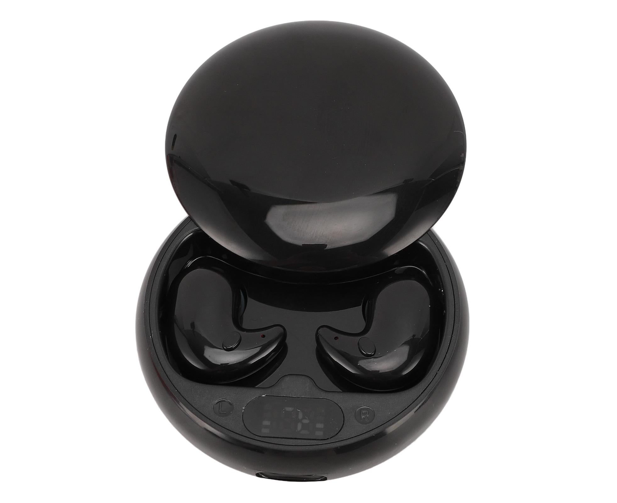Language Translator Earbuds Two Way Translation Earphones Real Time Headset With 144 Languages Bluetooth Online For Traveling Business Learning Black — image 2