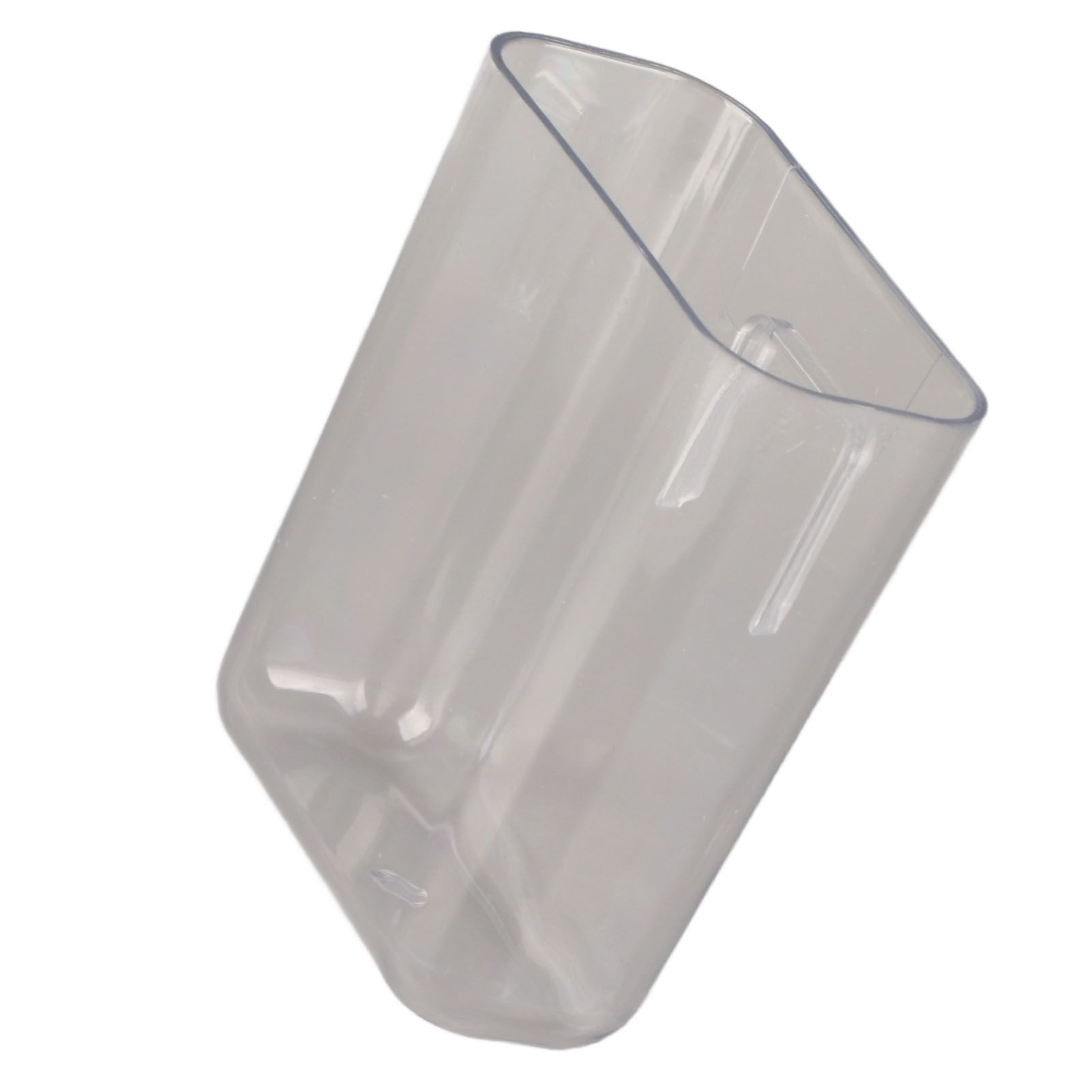Adhesive Storage Bin Transparent Plastic Wall Mounted Floating Storage Holder Desk Organizer for Bedroom Bathroom S โ image 4