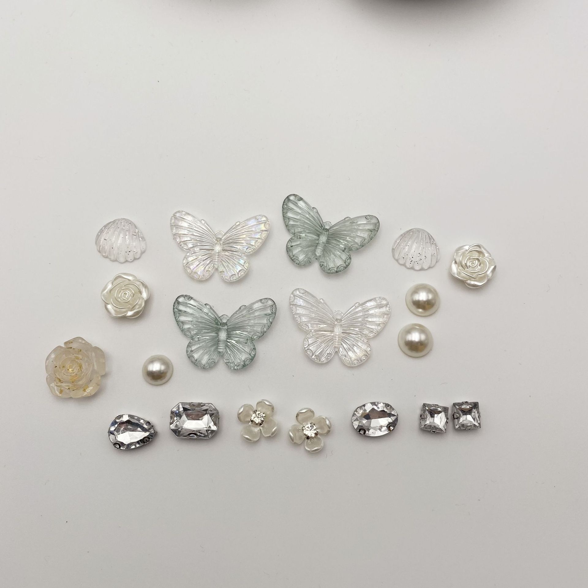 Charms for Women Girl Bling Butterfly Shoe Charms Sandals Decoration Shoe Accessories, Birthday Party Gift — image 3