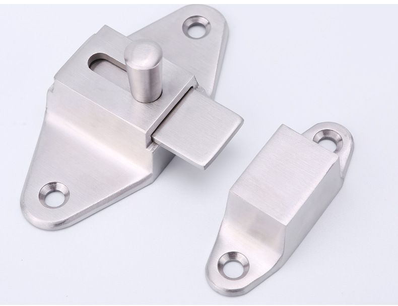 Door Locks and Latches Anti-Theft Bolt Door Stainless Steel Pprecision Casting Buckle Bathroom Heavy-Duty Industrial-Grade โ image 3