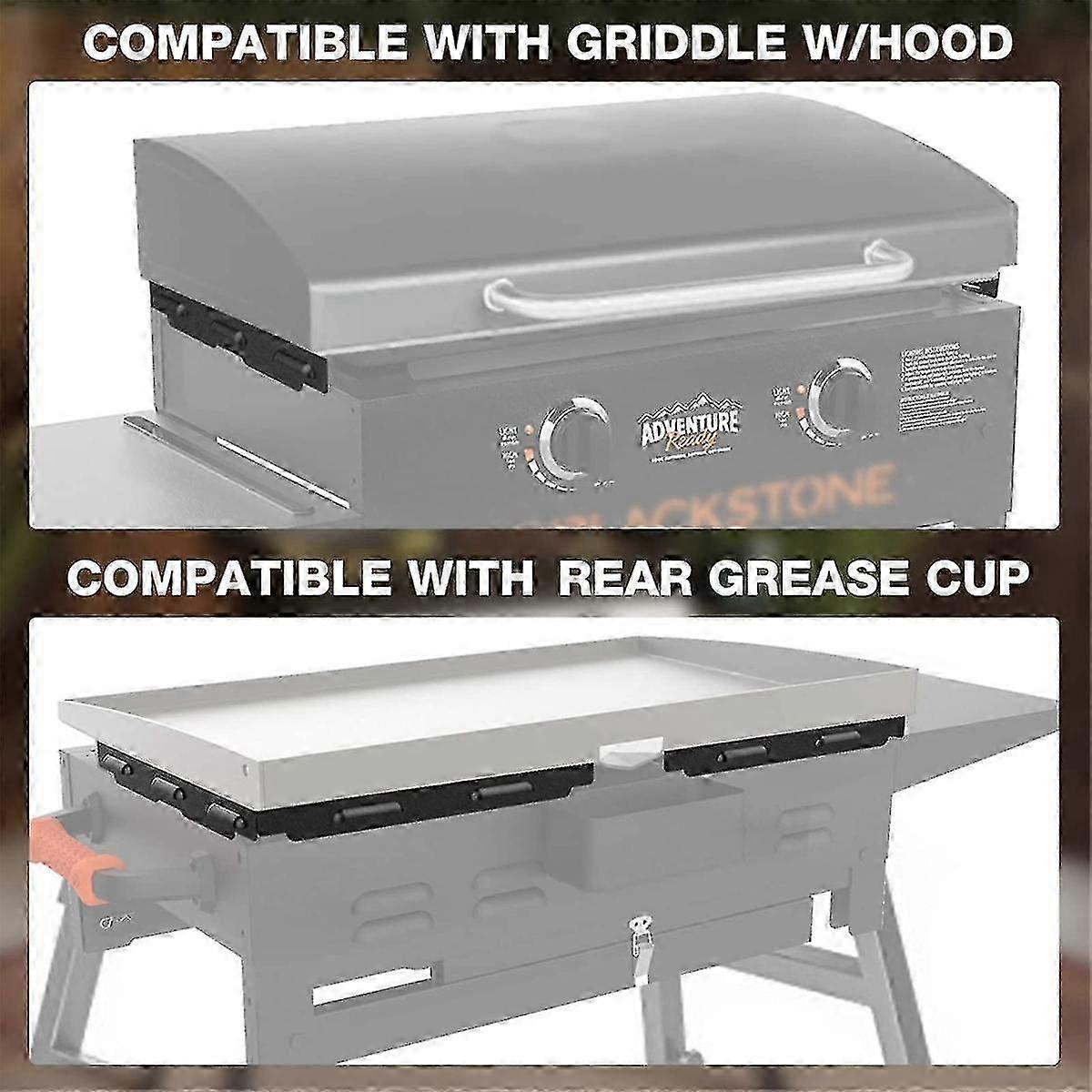 Blackstone Grill 36-inch Magnetic Wind Shields Flame Shield Stainless Steel Grill Accessories Compatible with 36 Inch — image 3