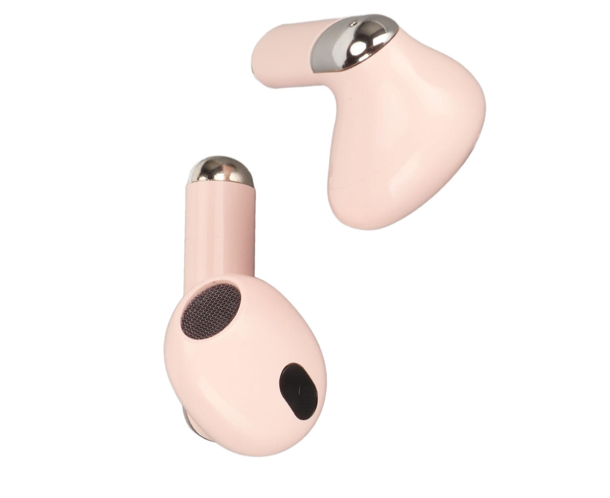 BT5.3 Translation Headset 144 Languages Instant Voice Language Translator Earphone for Business Travel Learning Pink — image 4