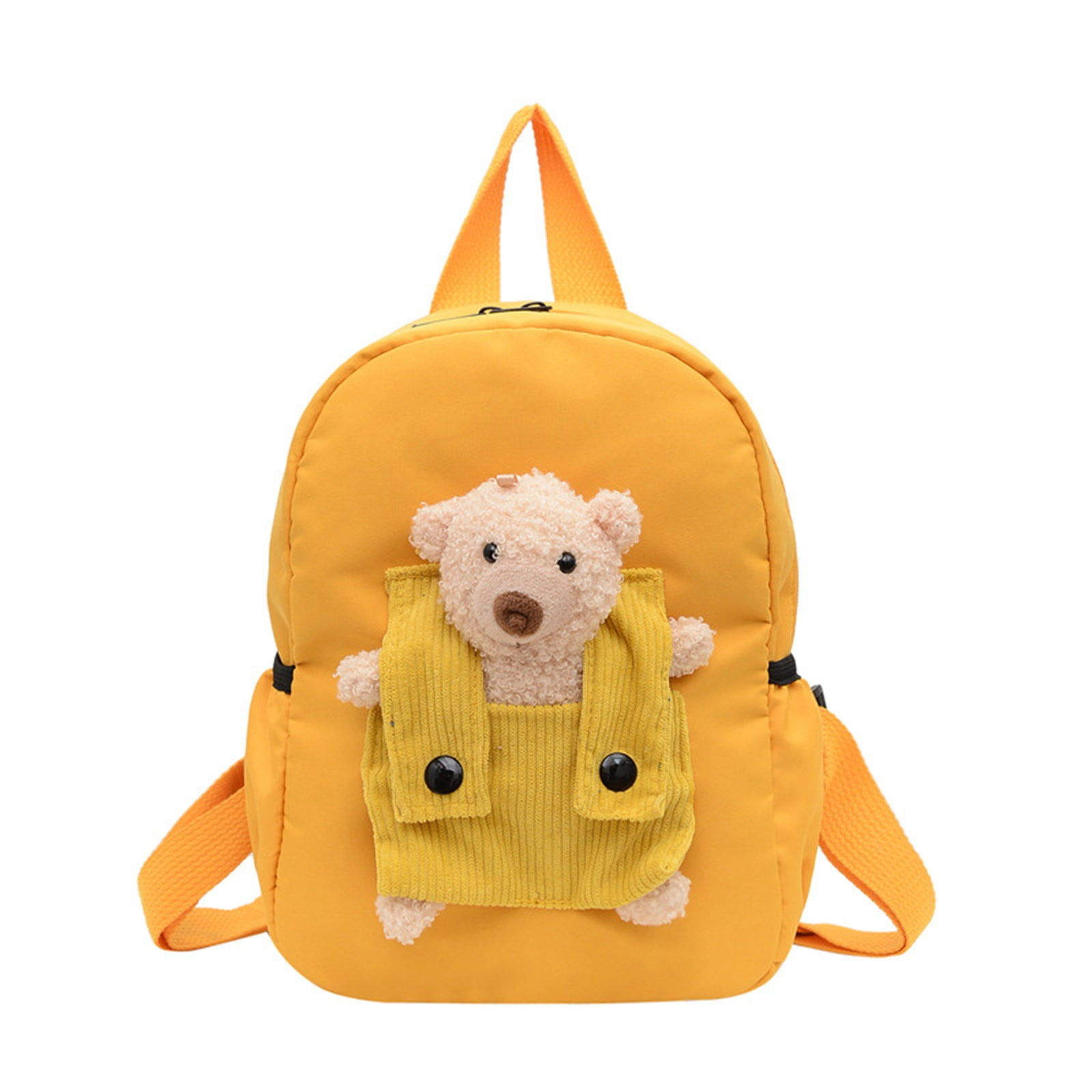 1 Pcs Travel Backpack,Cute Custom BookBag with Detachable Bear,Travel Backapck for Women/Men Casual Laptop Bookbag,Large Capacity Backpack for Birthday