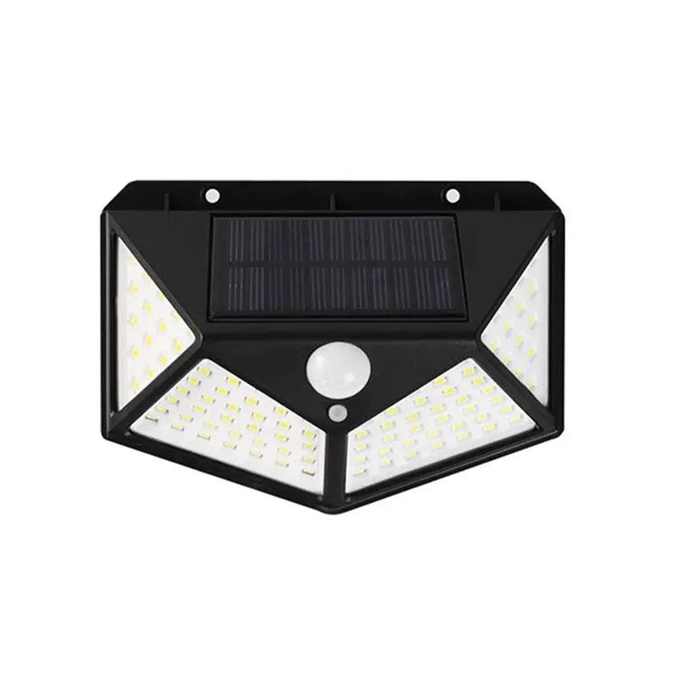 Solar Lights Outdoor 100 LED Solar Security Lights Wireless IP65 Waterproof Motion Sensor Lights Wall Lights Outdoor Lights