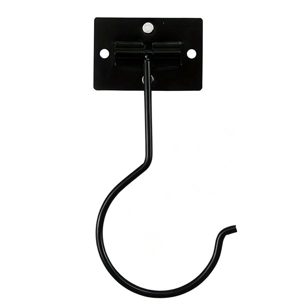 2 Pcs Self Adhesive Foldable Banana Hook for Under Cabinet Metal Holder for Kitchen - Black โ image 6