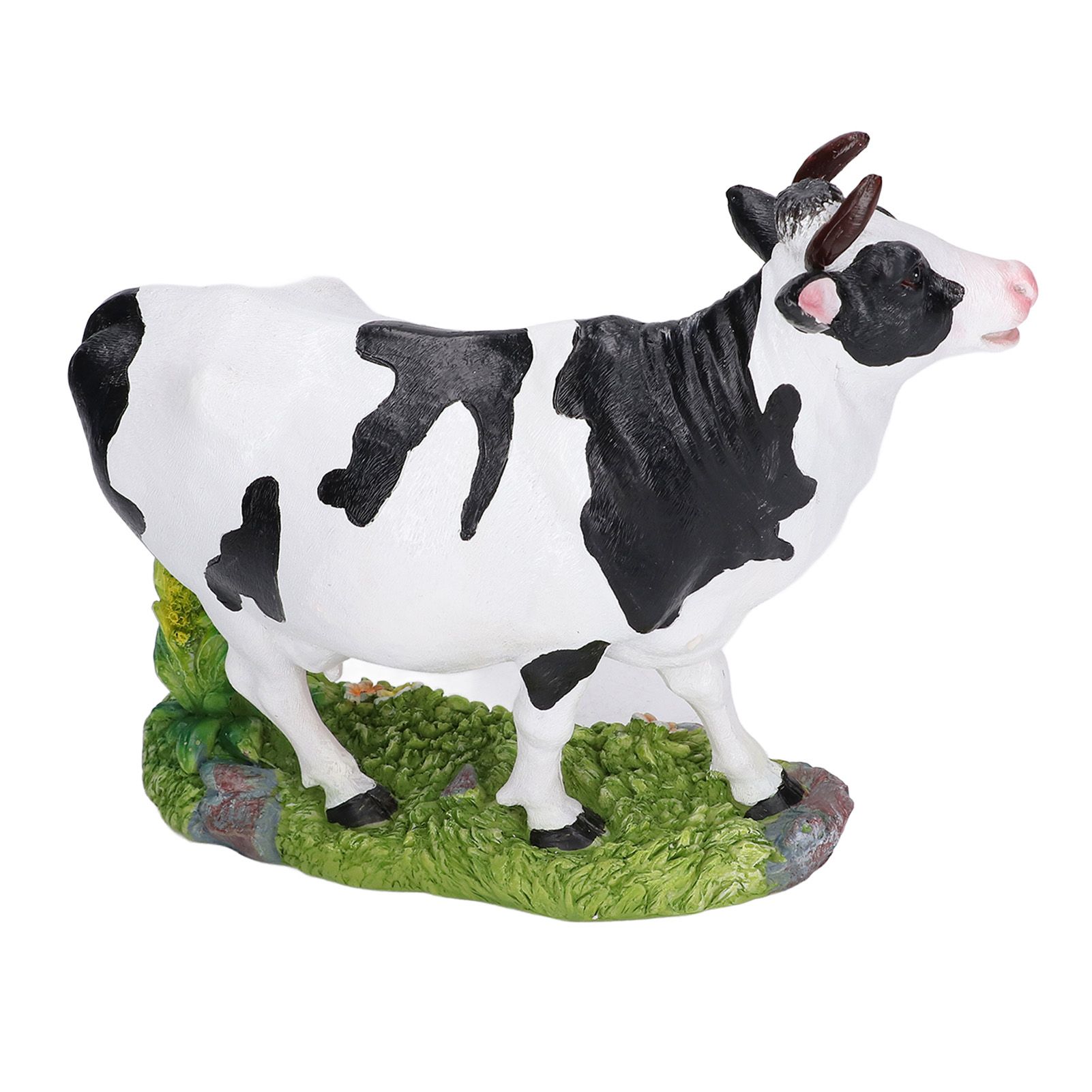 Animals Figures Statue Resin Miniature Cow Figurines for Desktop Garden Decoration โ image 6