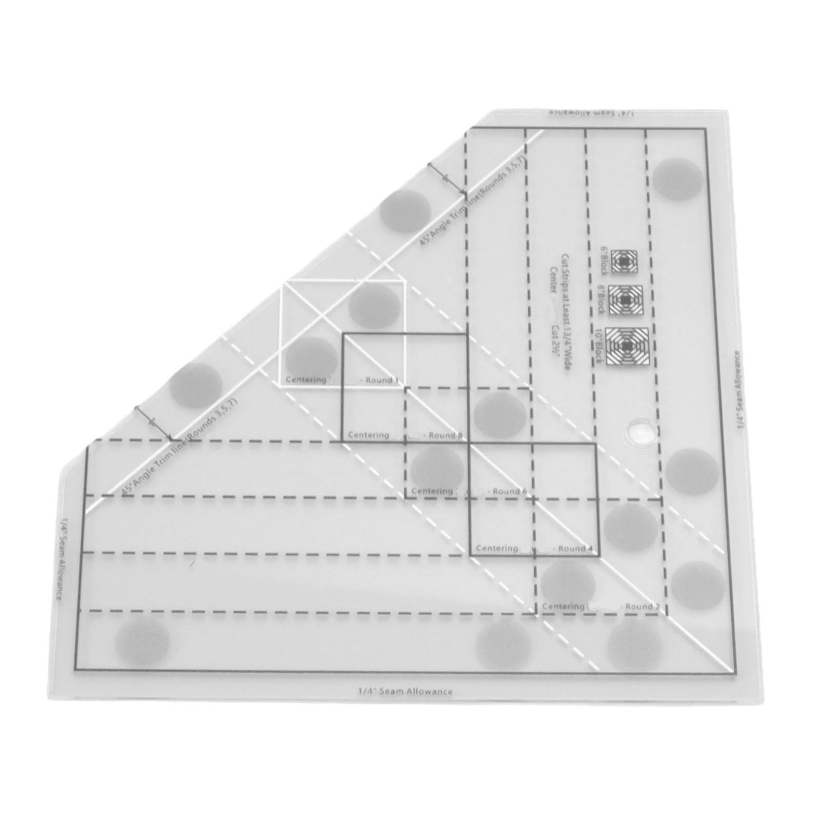 Grids Quilt Ruler Professional Acrylic Precise Scale Household Sewing Ruler for DIY Sewing Accessories โ image 6