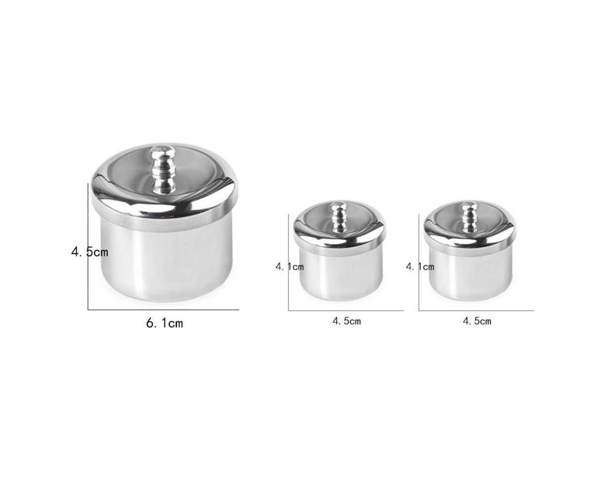 3Pcs Manicure Liquid Cup Acrylic Powder Organizer Tray with Nail Brush Holder โ image 4