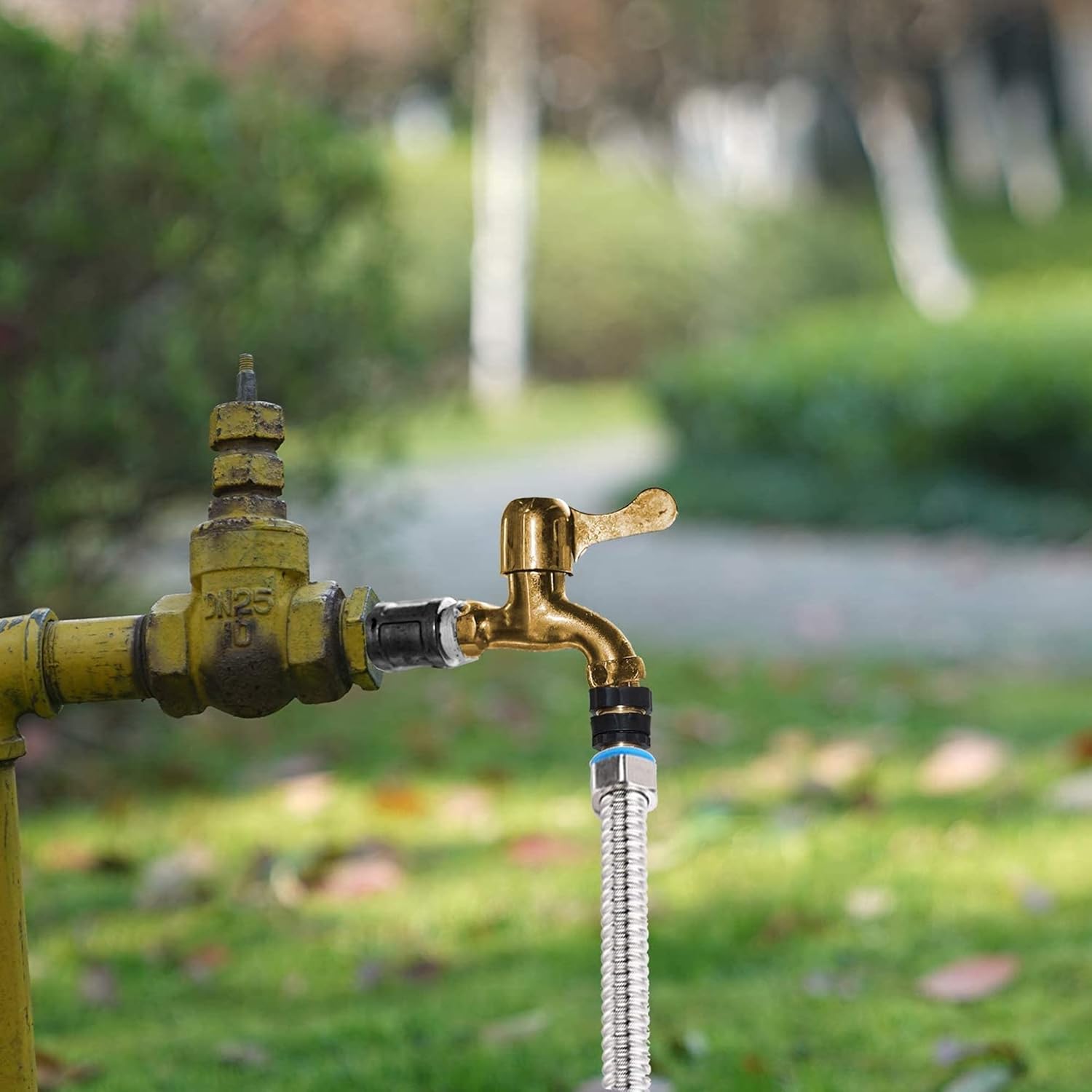 Garden Hose Quick Connect + Nozzle Twist and Nozzle Jet โ image 5