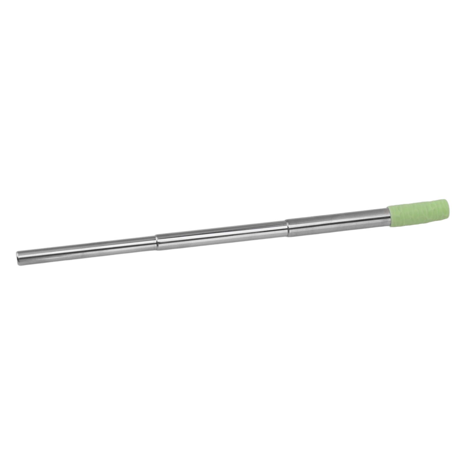 Collapsible Stainless Steel Drinking Straw Reusable Metal Straw with Cleaning Brush for Travel Work Green โ image 4