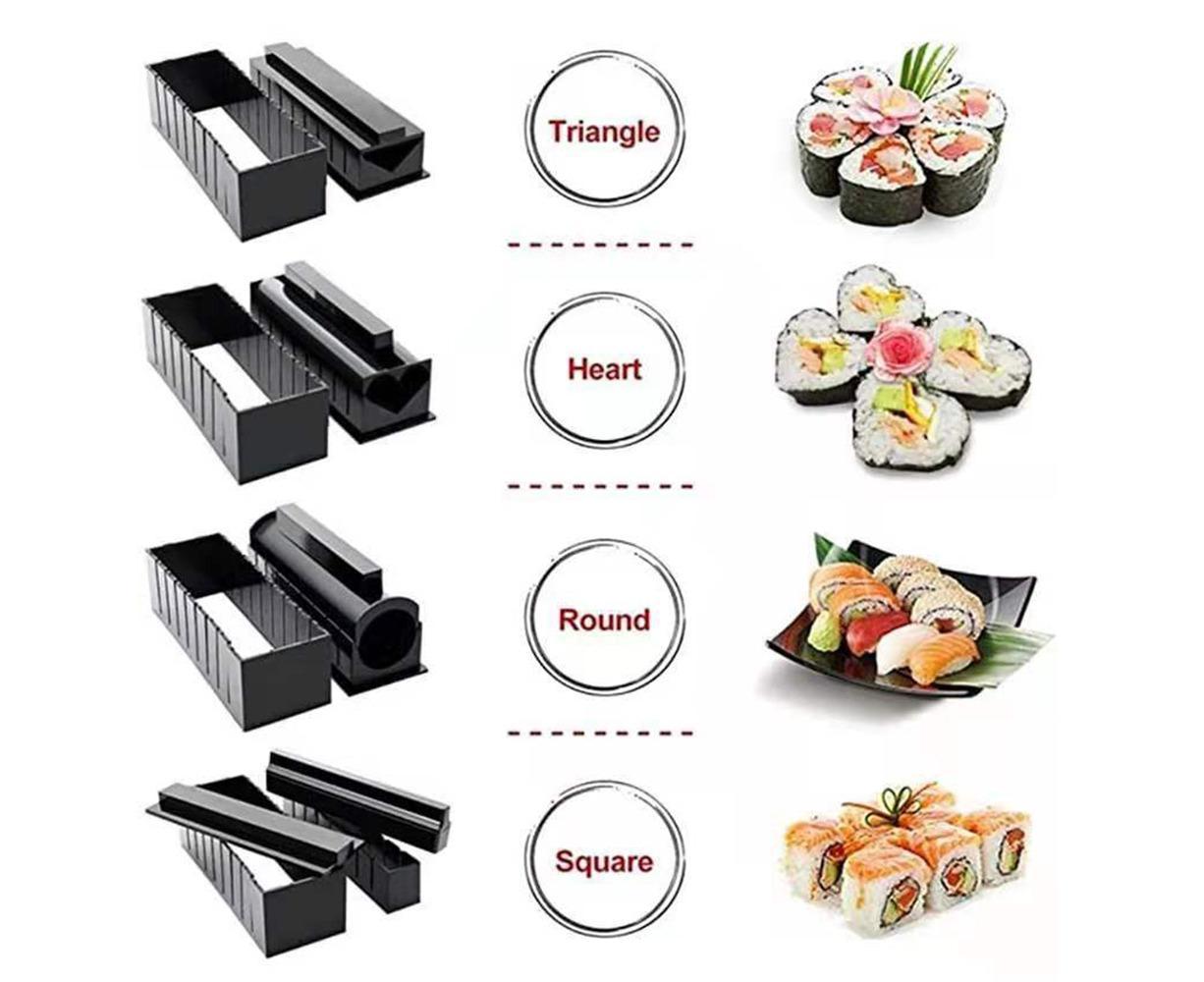 10Pcs DIY Sushi Making Kit Roll Sushi Maker Rice Roll Mold Kitchen Sushi Tools โ image 6