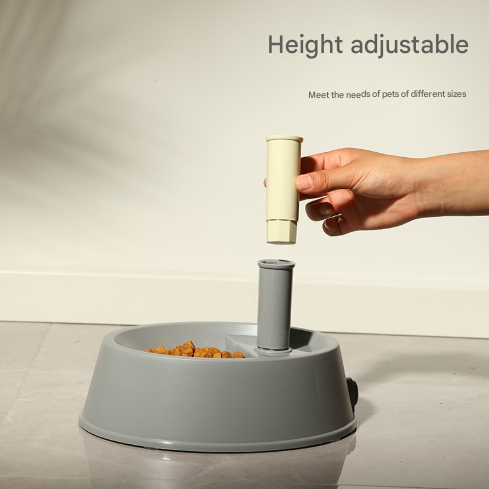 Pink Adjustable Height Pet Water Dispenser - Free Standing or Hanging - No More Bending! โ image 3