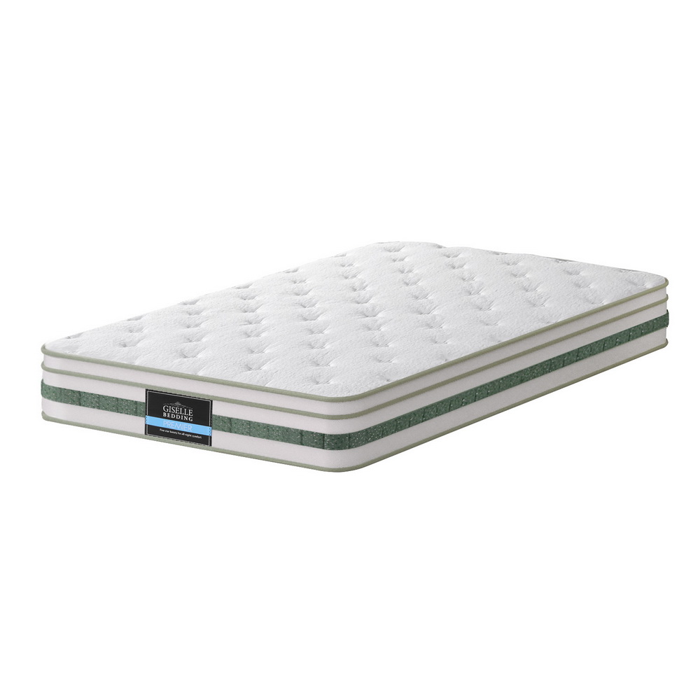 20cm Giselle Mattress King Single Green Tea Mattresses โ image 2
