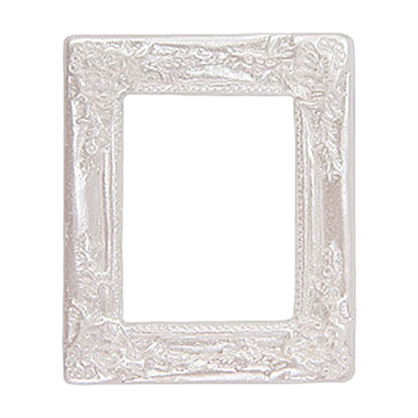 Vintage Picture Frames Tiny Picture Frames Antique Photo Frame Mini Vintage Frame Ornate Resin Oval Frame Table Top Display Frame Home Wedding Decor 2×2.4 in