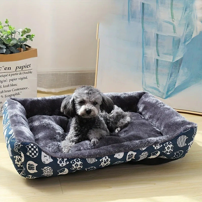 Blue Pet Dog Bed Sofa Mat for All Sizes — image 4