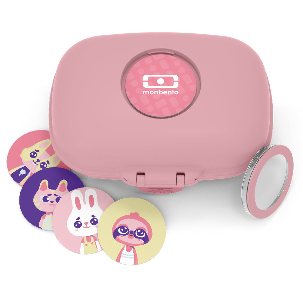 Monbento Mb Gram Kids Snack Box - Pink Blush β image 5
