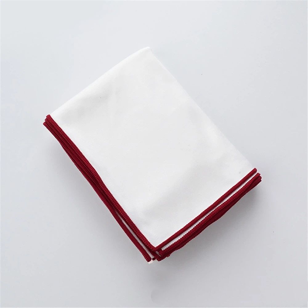 6 Pcs Wine Glass Polishing Cloths Large Microfiber Cleaning Cloths 25 x 20 Inch Lintless Towels for Drying Wine Glasses Cleaning Window Stemware Dishes