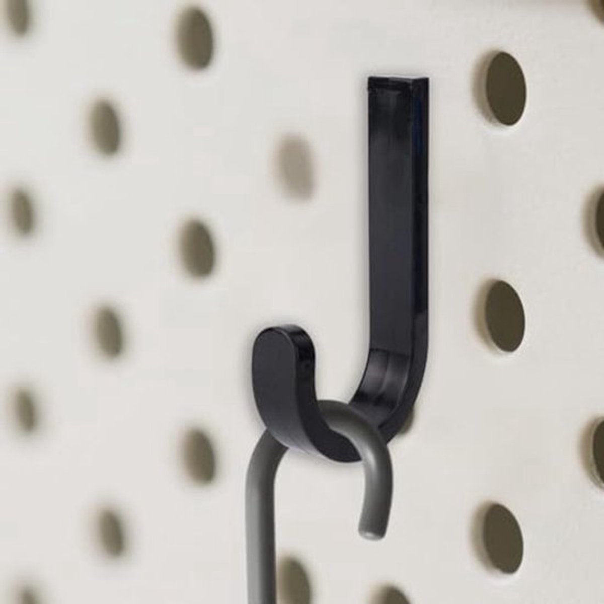 Set of 16 Storage Hooks for Suncast, 5 Black J-Shaped Tool Hooks Organizer with Long Wrench Short Screw Compatible with Suncast/Craftsman Storage Accessories โ image 6