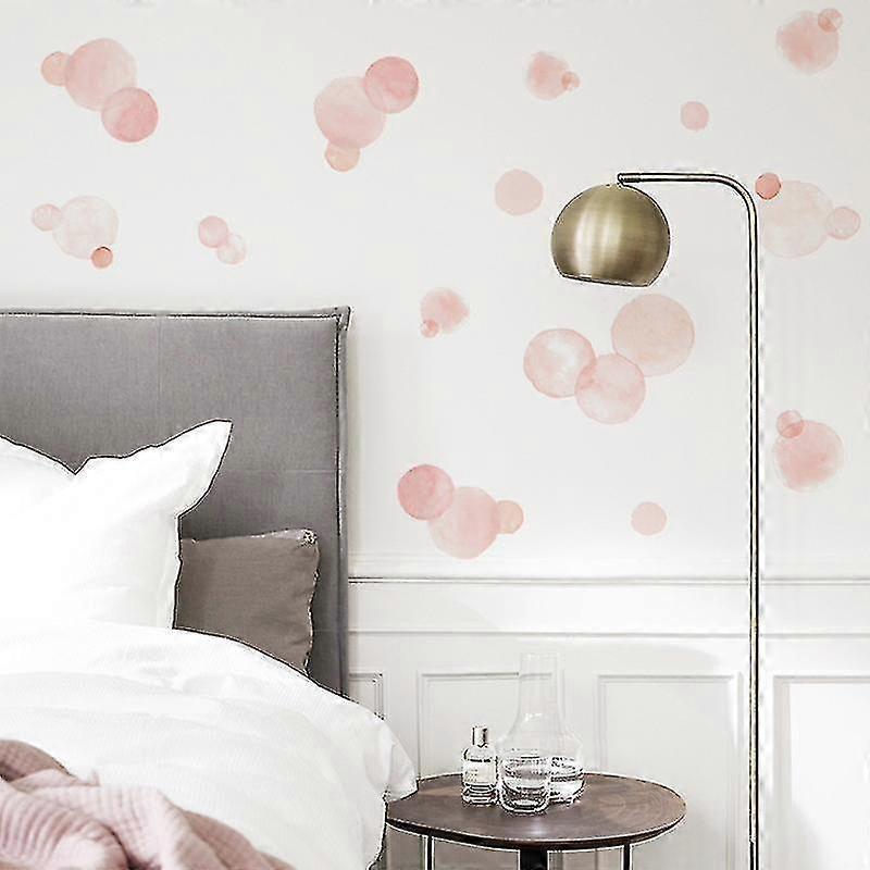 A Set Of Cute Pink Dots Wall Stickers Wall Sticker Wall Decoration — image 2
