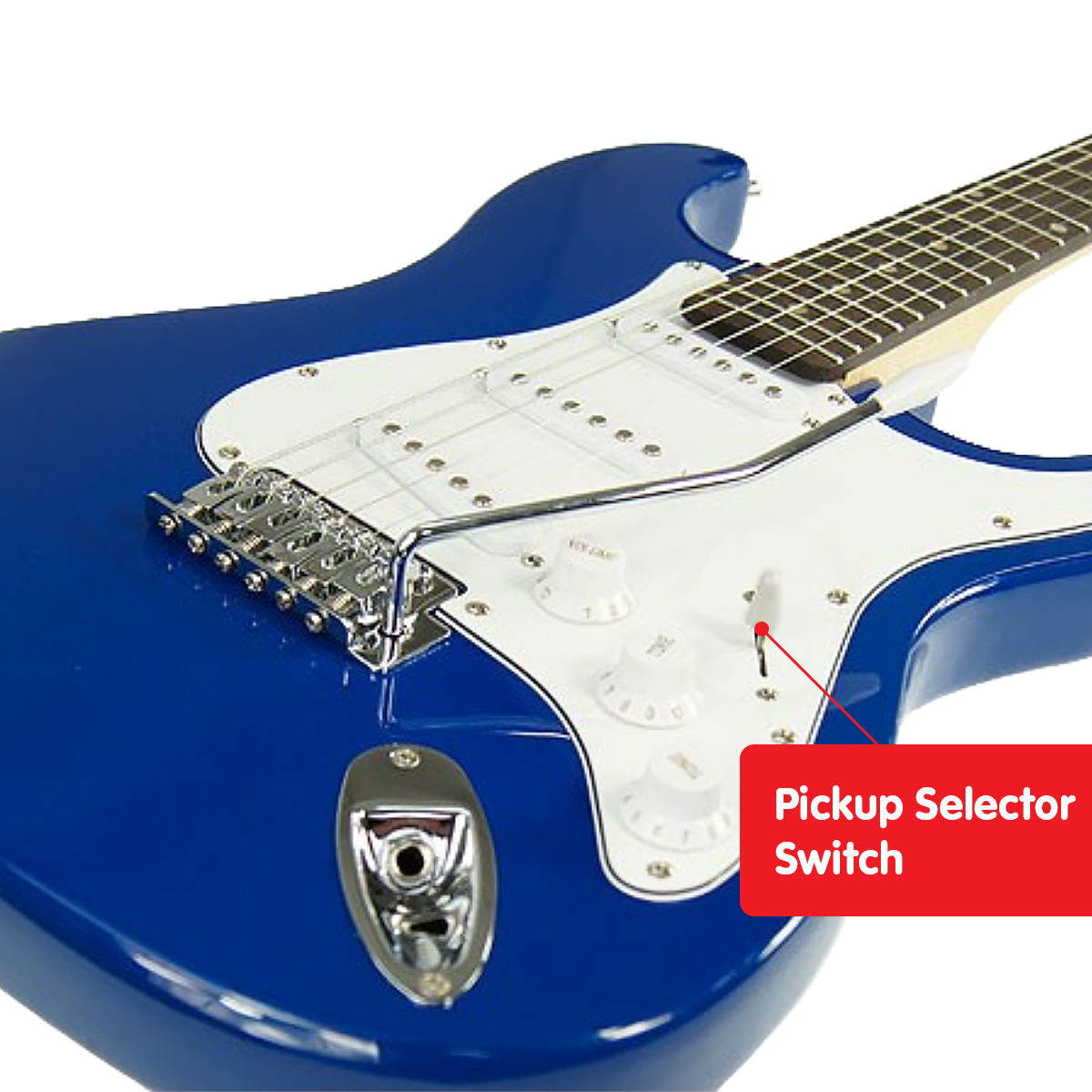 Karrera 39in Electric Guitar - Blue โ image 4