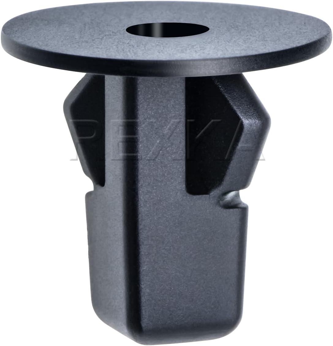 Rexka 40pcs Fender Liner Wheelhouse Liner Mud Guard Nylon Screw Grommet Nut Retainer Compatible with Toyota Lexus 90189-06013 Camry Corolla Highlander Tundra