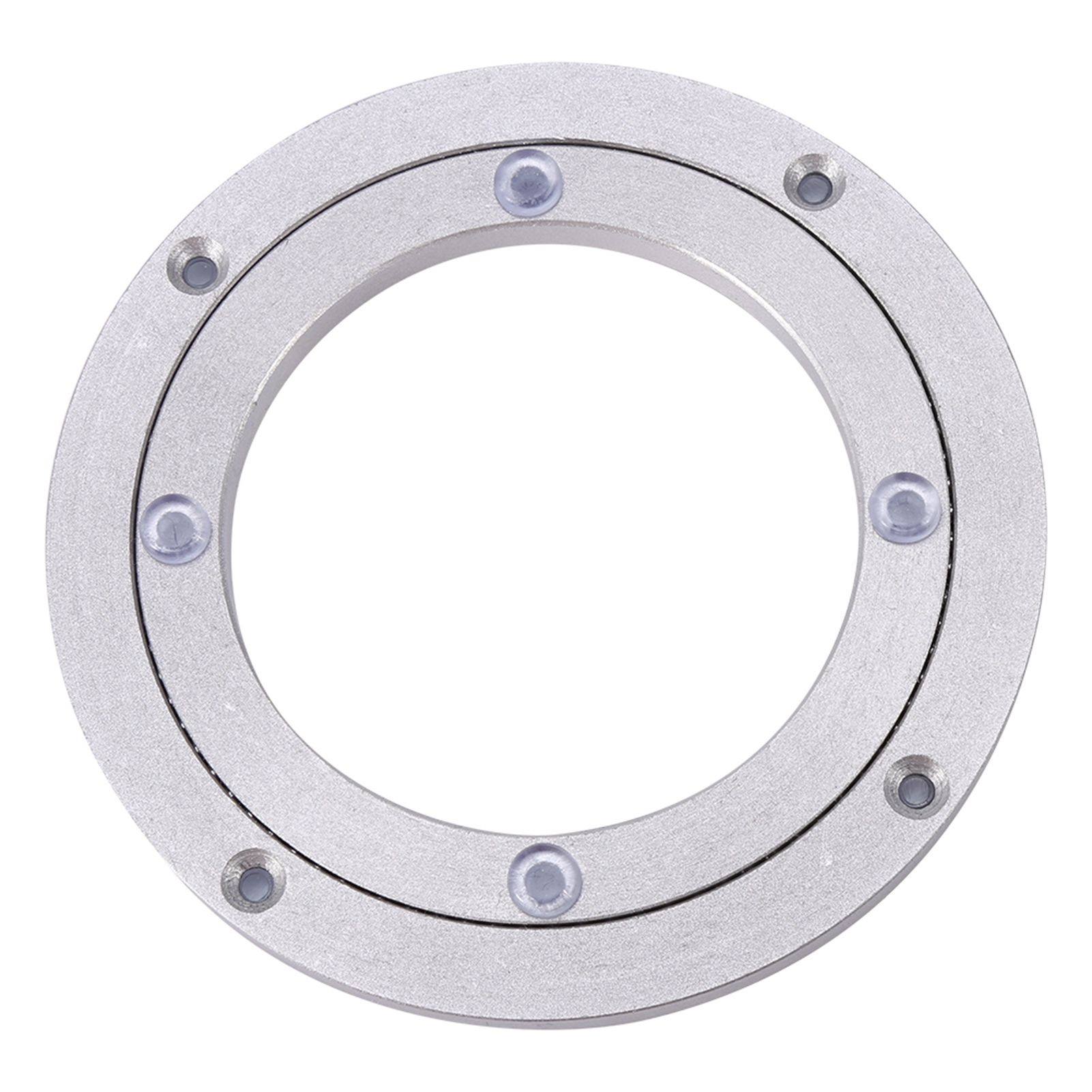 Heavy Duty Aluminium Alloy Rotating Bearing Plate Turntable Round Dining Table — image 2